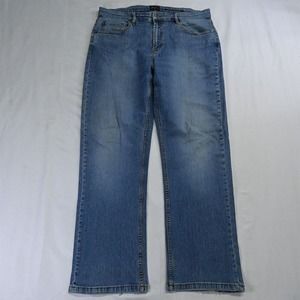 Jack of Spades 38 x 32 High Roller Stretch Light Wash Denim‎ Jeans